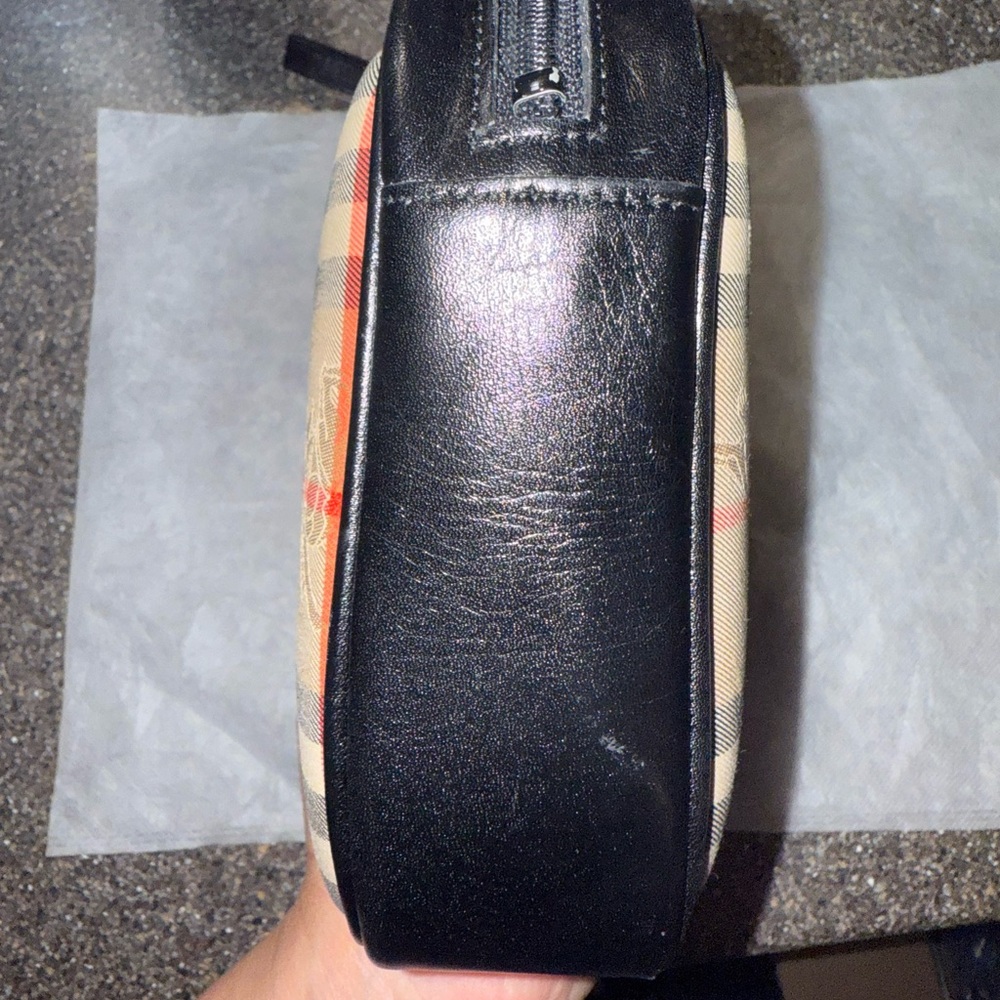 Burberry Vintage Nova Check Plaid Wristlet Bag πβ¨ - Picture 5 of 11